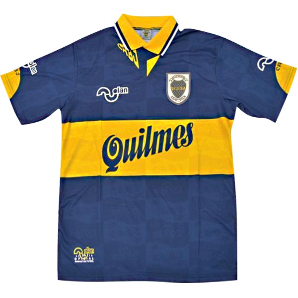 Camiseta Boca Juniors Olan Primera equipo Retro 95 96 Azul